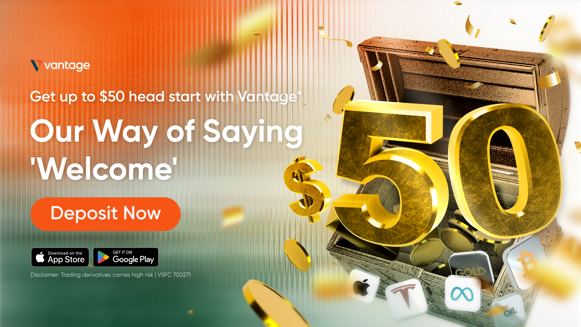 Welcome Bonus 50 KV 2